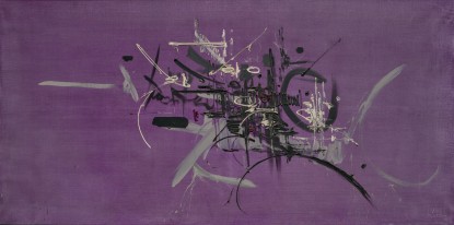 Georges Mathieu, La Plainte de la Sainte Mère Église, 1958